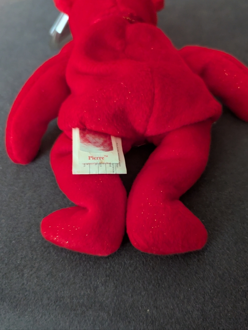 Ty Beanie Baby Pierre the Canada Bear 1999 Canada Exclusive Red Plush NWT - Picture 7 of 9